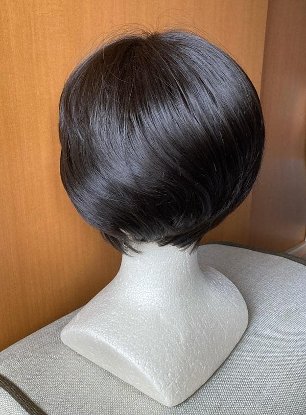 ちゃっぴー　 私元気ウィッグ「大人レイヤーショート」ナチュラルブラック　M