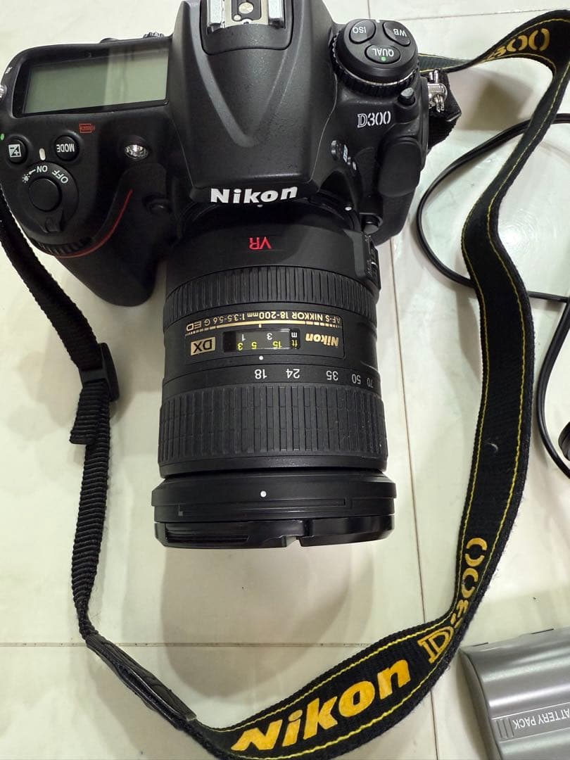 【ジャンク】Nikon D300 本体+レンズセット