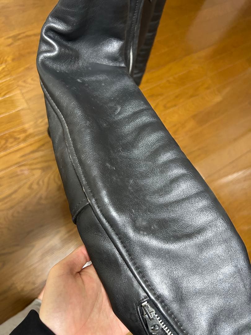 Vanson Leathers シングルライダースジャケット サイズ38