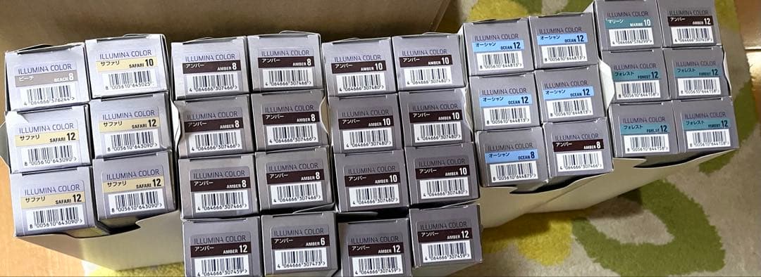イルミナ　カラー剤　34本