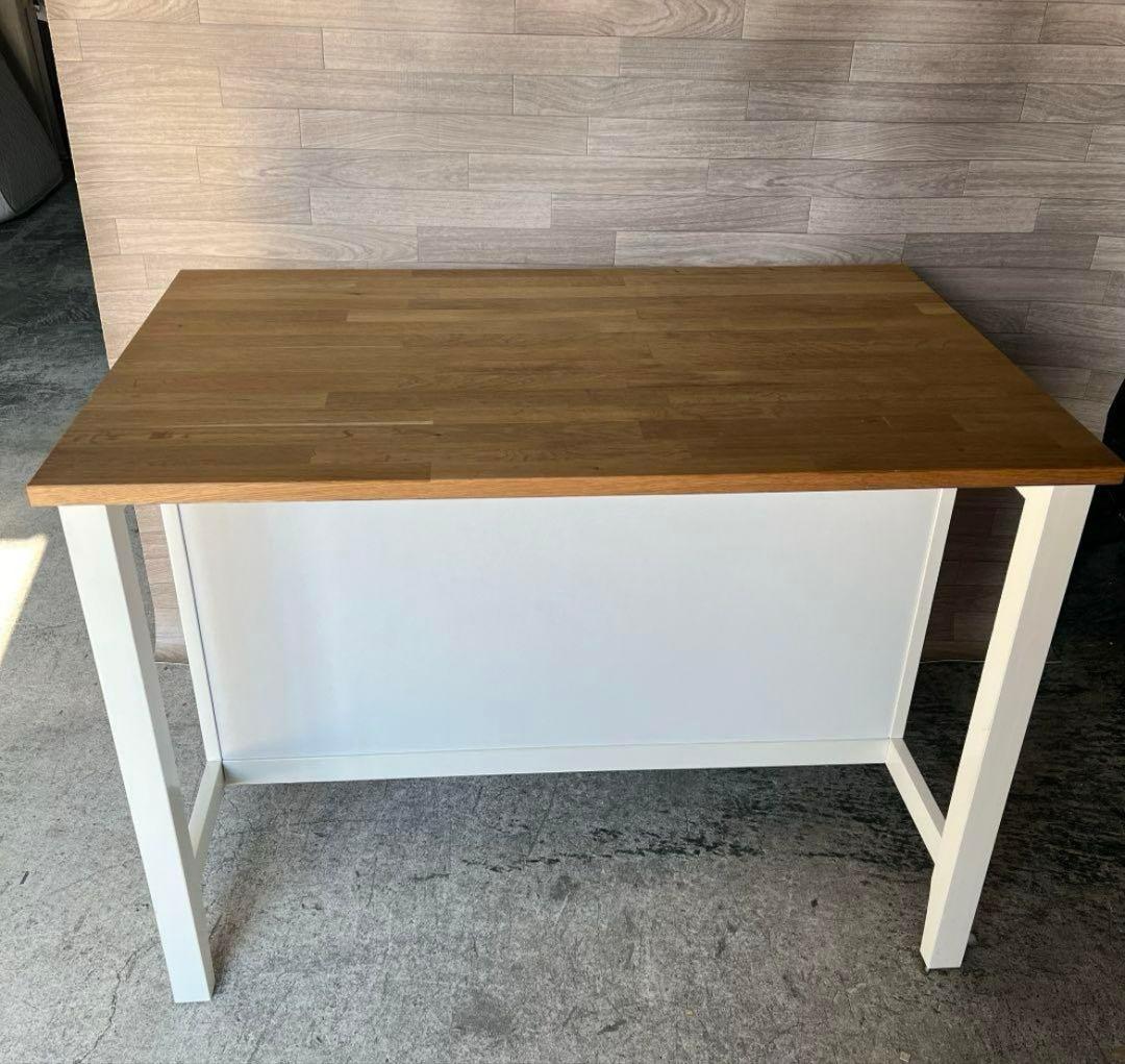 6/30まで出品！IKEA イケア　ダイニングテーブル　カウンターテーブル　収納