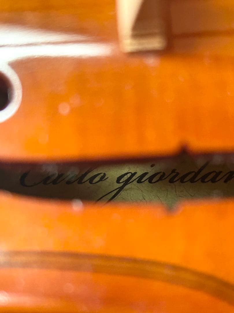 カルロジョルダーノ VS-1 1/10 バイオリン 本体 ハードケース付き