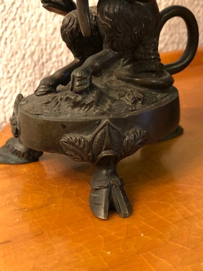 アンティーク　1890s デビル　悪魔　オカルト　骨董　インダストリアル　レトロ