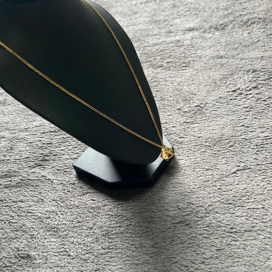 サンローラン　ネックレス　YSL カサンドラ　ロゴ　イブサンローラン