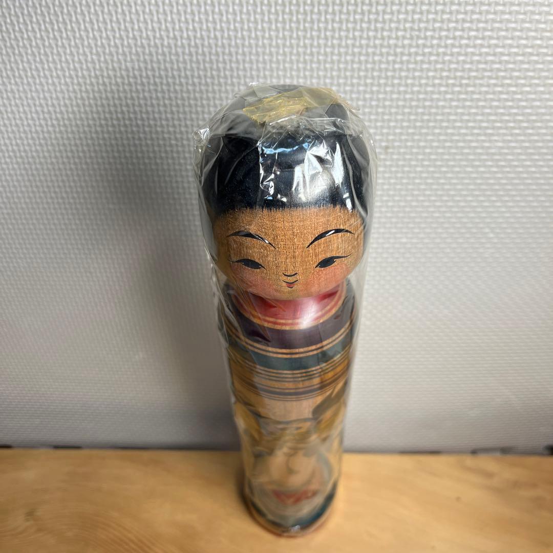 ⭕️津軽温湯こけし　山桜材　最上品　希少珍品　佐藤善二　名工盛秀太郎　佐藤佳樹　蟻