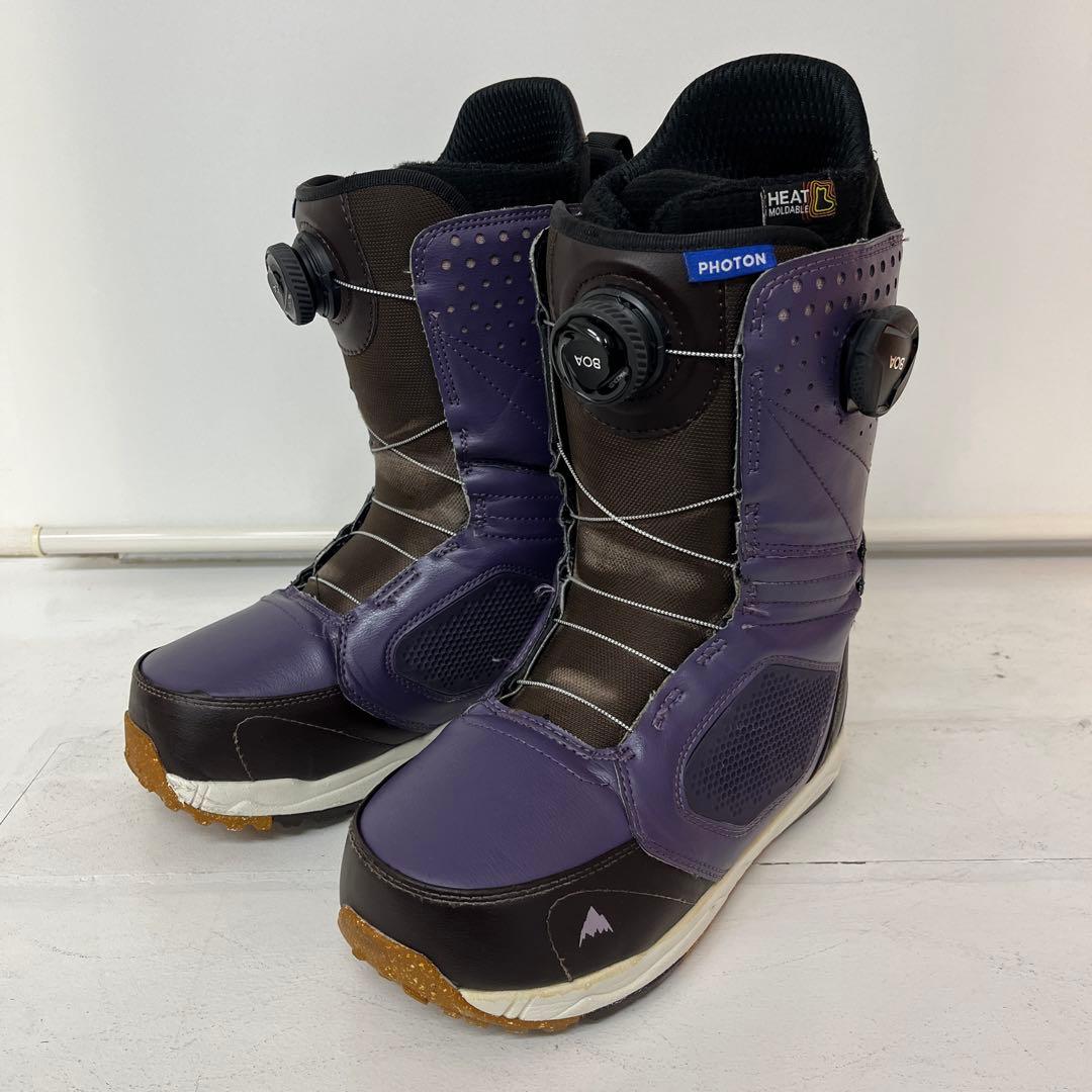 Burton Photon ワイドviolet boa 25.5cm