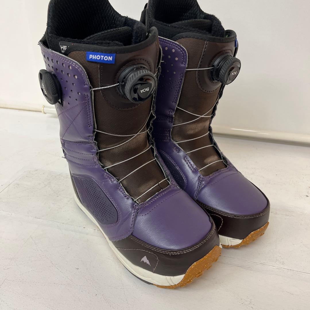 Burton Photon ワイドviolet boa 25.5cm