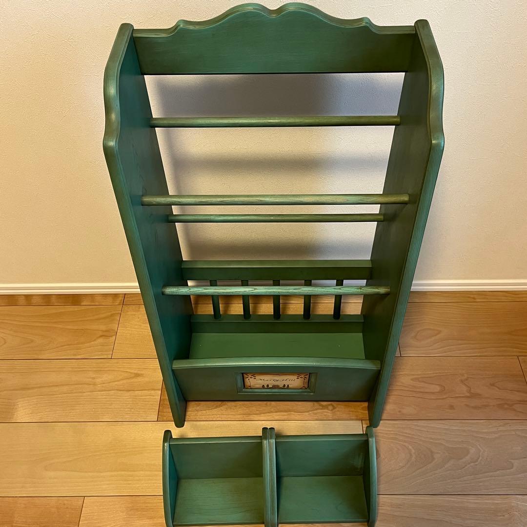 カリモク　メリーヒル マガジンラック　ヴィンテージ(98年製廃盤)