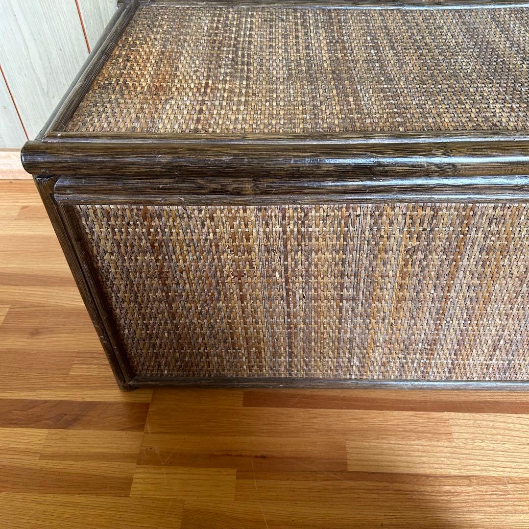 ラタン 籐 ベンチ