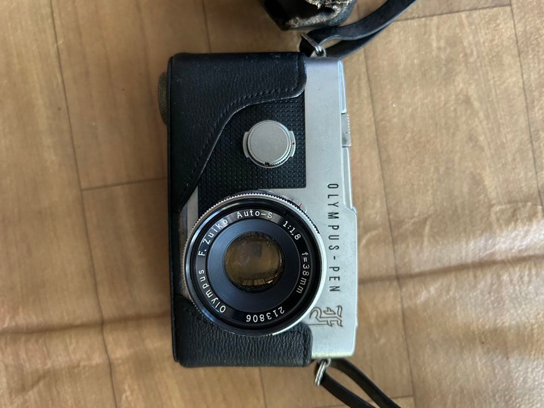 cmaom　オリンパスPEN F ＋ 38mm F1.8 フィルムカメラ