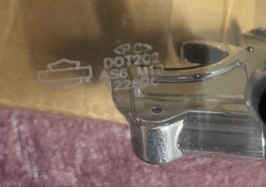 ハーレー純正　ブレイクアウト用　バイクシールド ライトスモーク