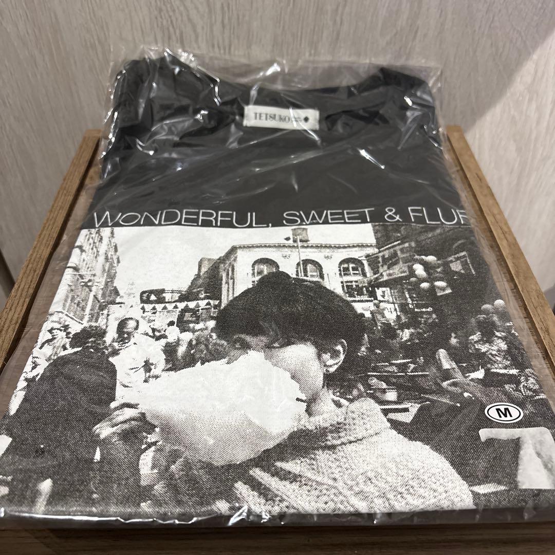 【新品未開封】黒柳徹子 ニューヨーク 綿あめTシャツ M チャコールグレー レア