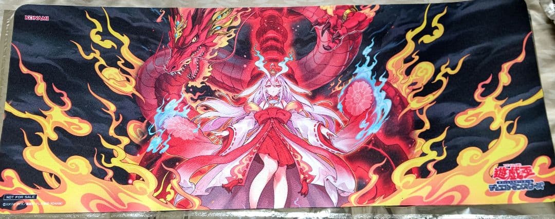 遊戯王OCG 倶利伽羅天童 プレイマット タクティカルトライデッキ限定戦