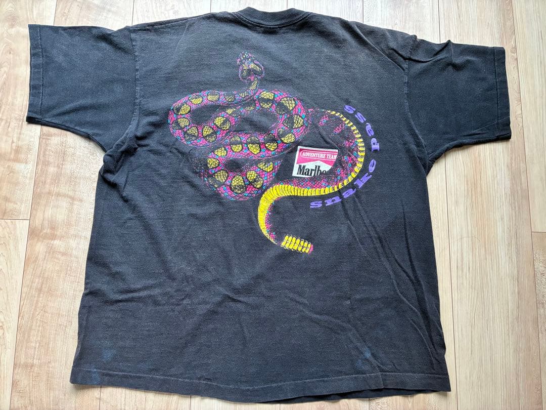 マルボロ スネークパス ビンテージ tシャツ フェード 90s フルーツ 山田蓮