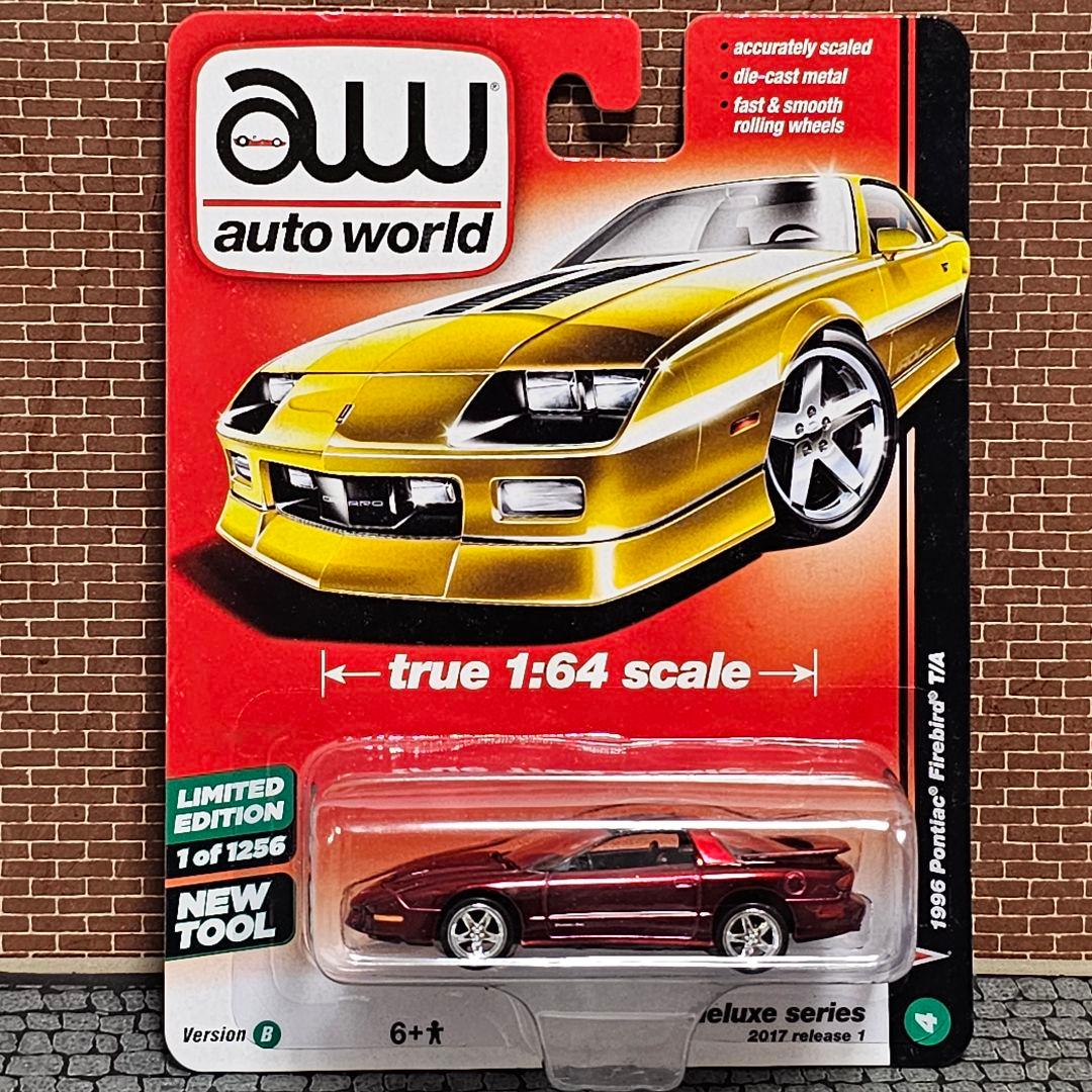 オートワールド　レア！ウルトラレッド！　ポンティアック　ファイアーバード　T/A