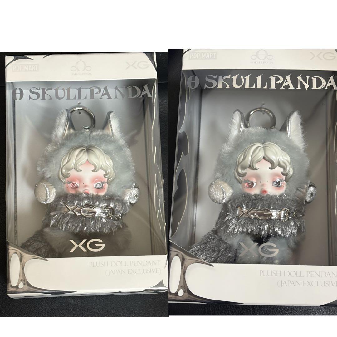 スカルパンダ XG 2点セット popmart ぬいぐるみペンダント