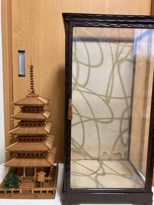 五重塔　爪楊枝アート