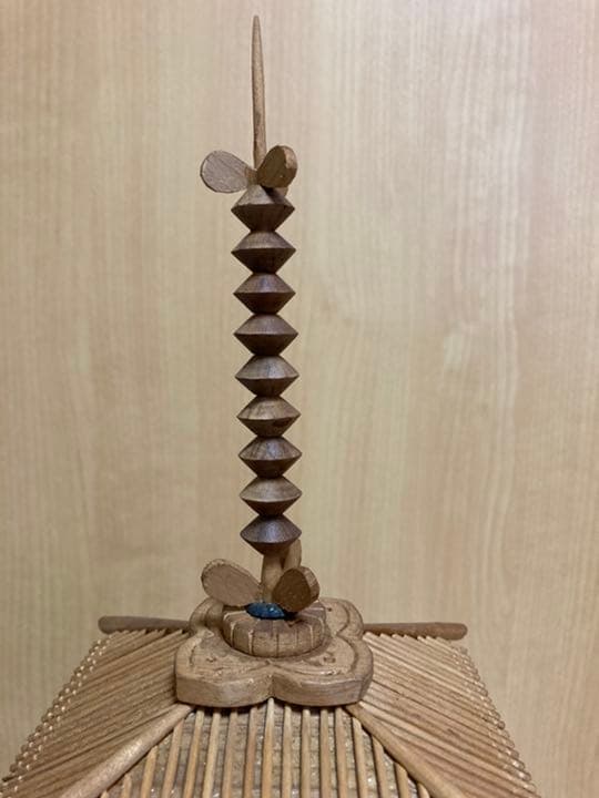 五重塔　爪楊枝アート