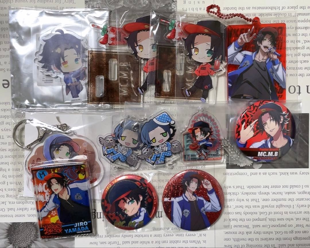 ヒプノシスマイク 二郎 Flava スイパラ EW02 マルイ 缶バッジ