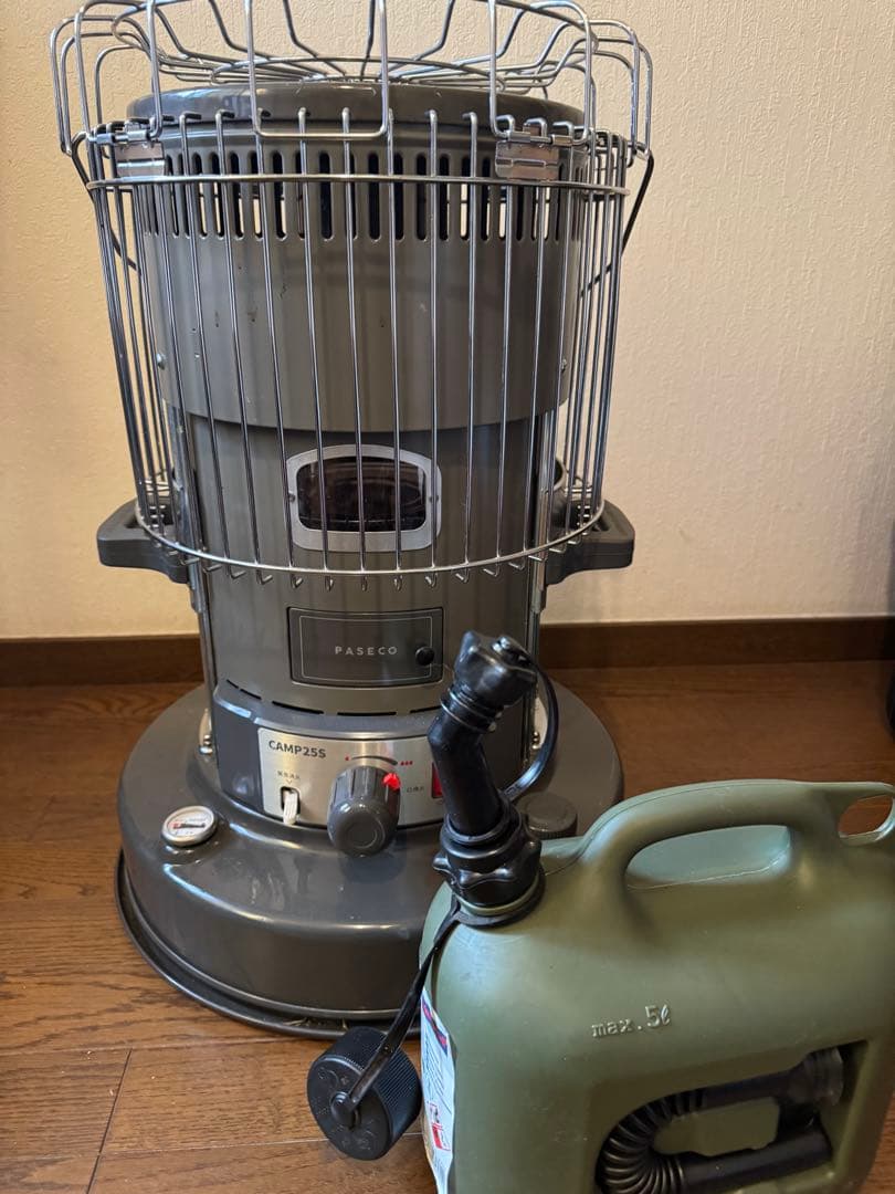 パセコ　camp25S アーミーグリーン　美品　新品替え芯、専用ケース付き