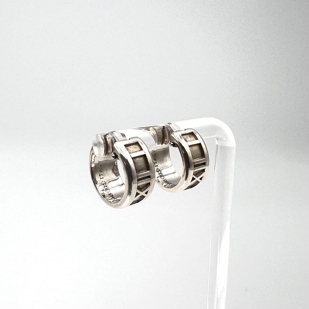 【美品】TIFFANY & Co. ティファニー アトラス フープ ピアス両耳用
