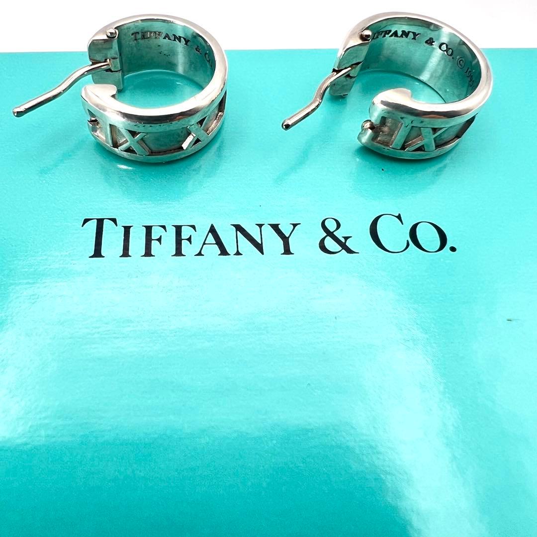 【美品】TIFFANY & Co. ティファニー アトラス フープ ピアス両耳用