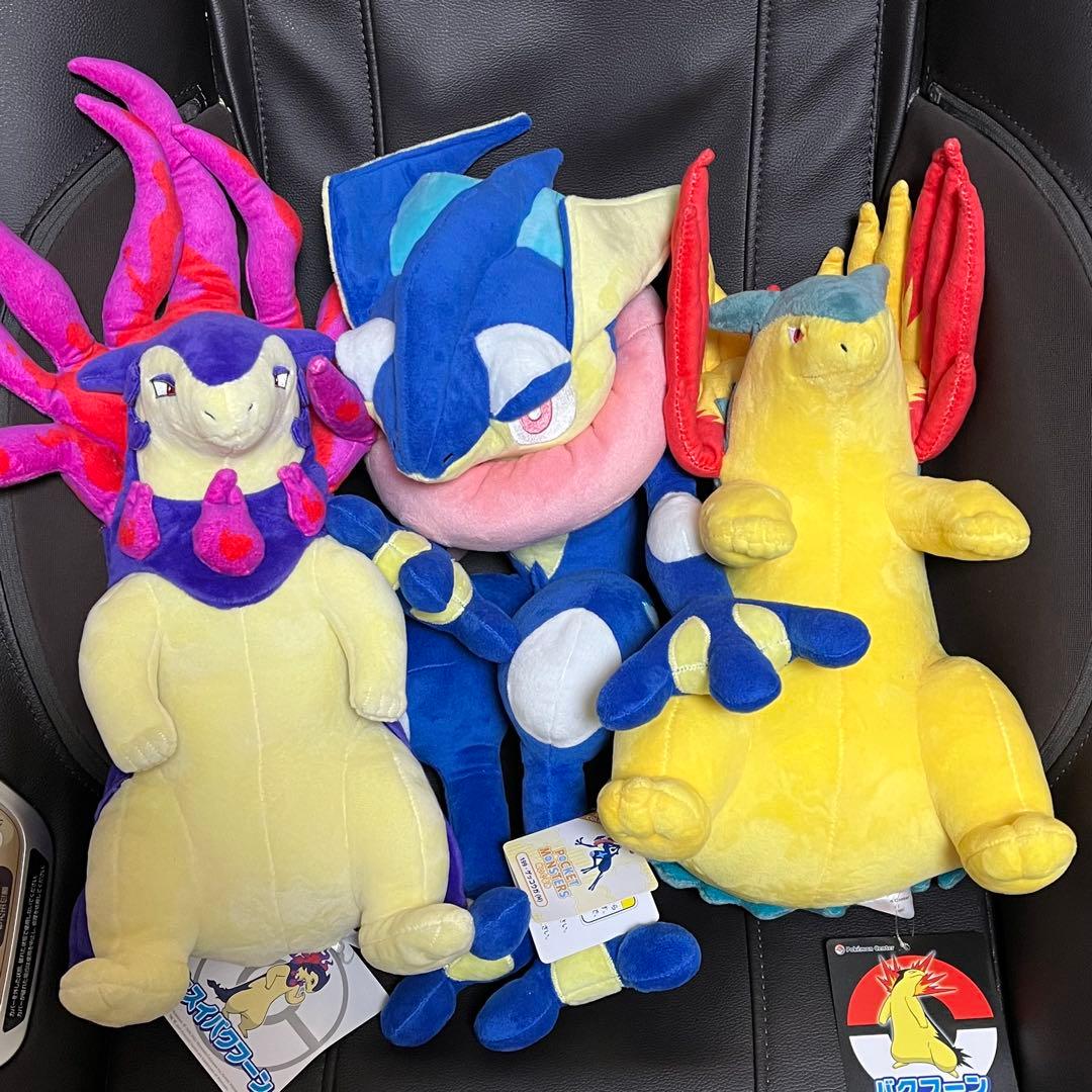 ポケモン　ゲッコウガ　バクフーン　ヒスイバクフーン　ぬいぐるみセット 別売りOK