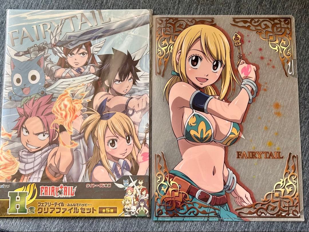 フェアリーテイル　クリアファイル　セット