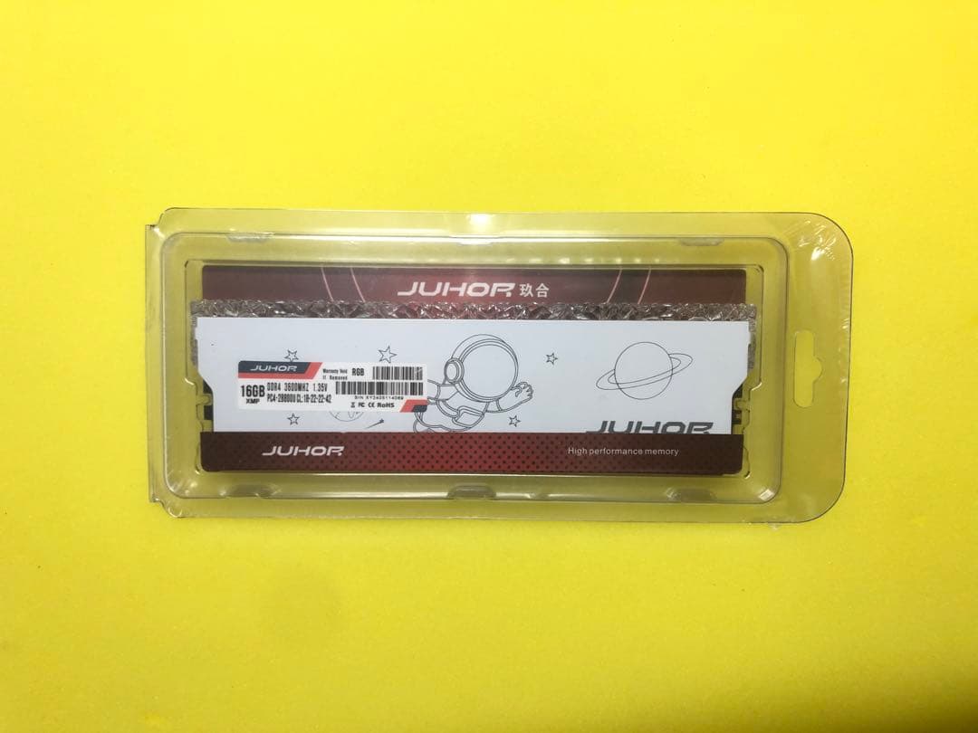 【新品/RGB】JUHOR DDR4-3600 16GB