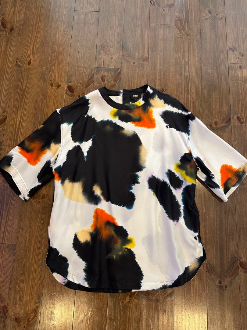 新品未使用★FENDIシルクカットソー★FENDIフェンディーロンハーマン