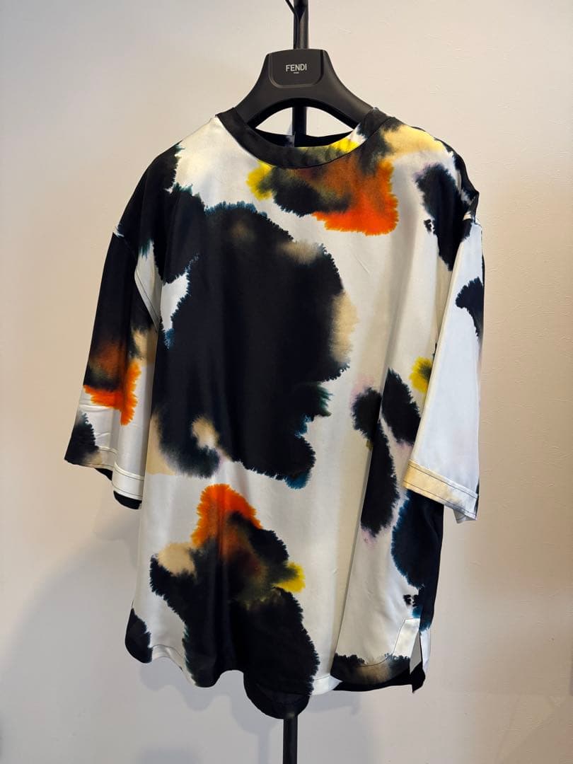 新品未使用★FENDIシルクカットソー★FENDIフェンディーロンハーマン