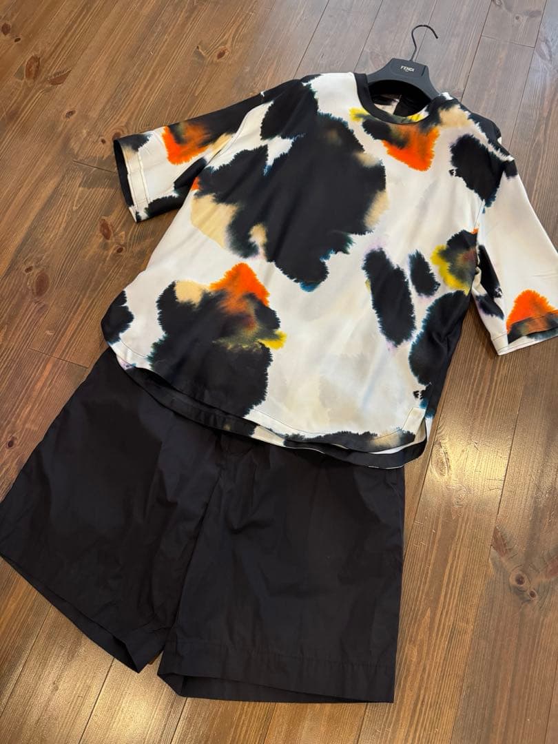 新品未使用★FENDIシルクカットソー★FENDIフェンディーロンハーマン