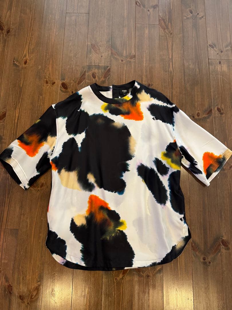新品未使用★FENDIシルクカットソー★FENDIフェンディーロンハーマン