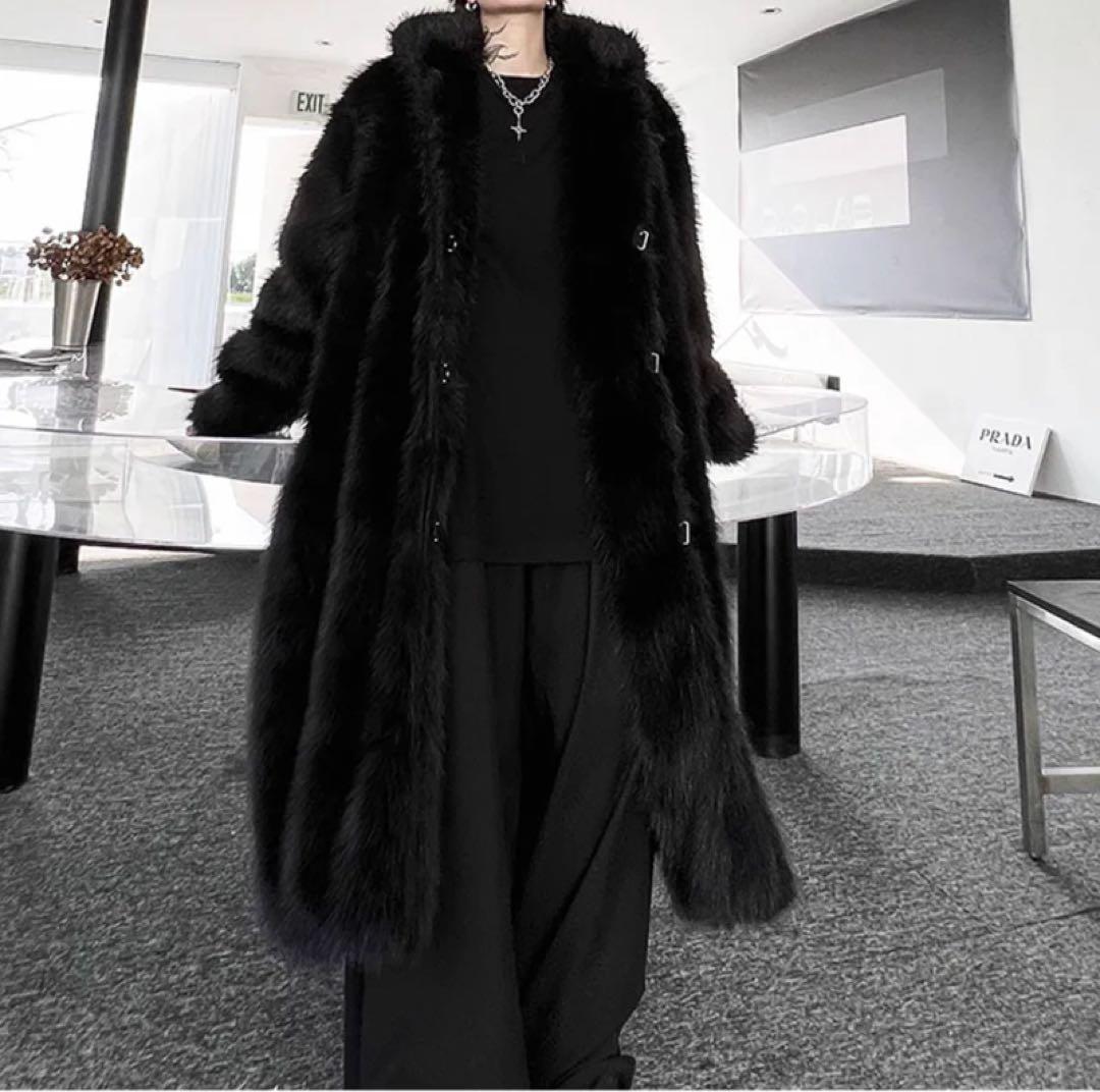 〜値引き中〜フードファーモードロングコート(otte)