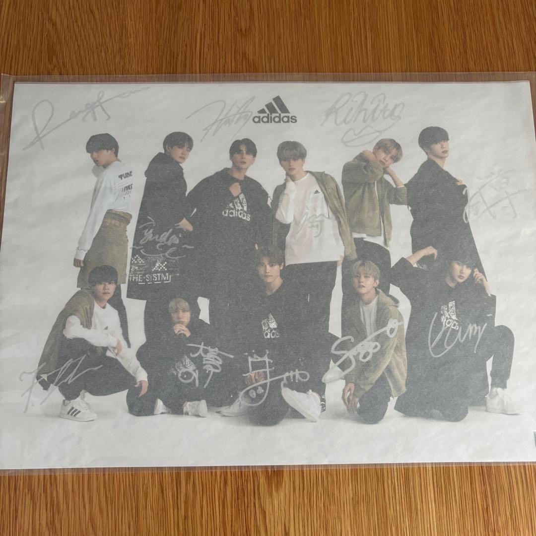 INI 全員 直筆サイン入りポスター