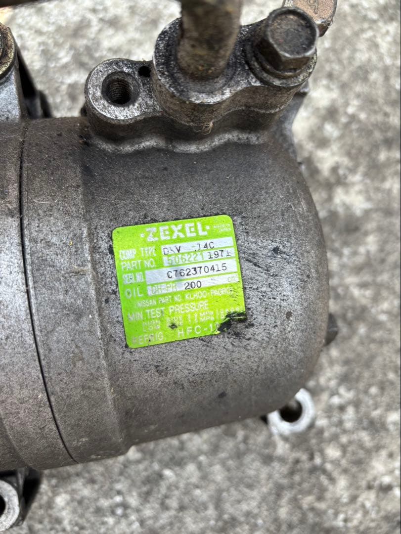 まりもさん専用　シルビアS14 エアコン一式