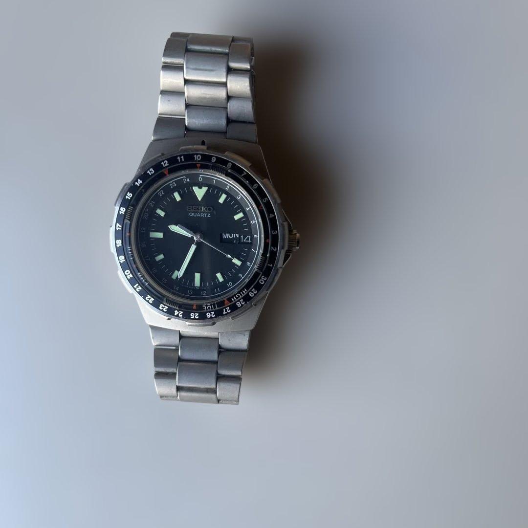 seiko 腕時計　8123-7250 新品電池　稼働品