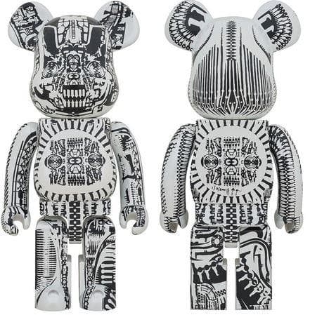 新品未開封★1000％ BE@RBRICK H.R.GIGER ベアブリック