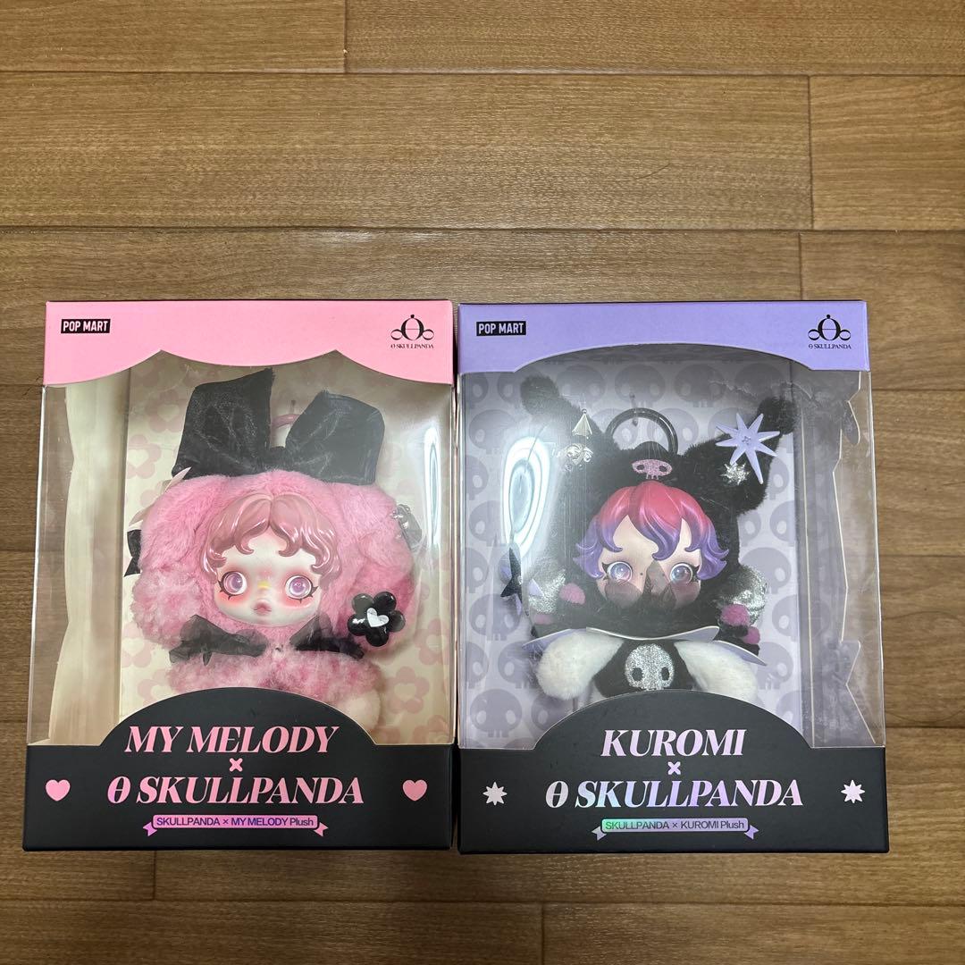 【未開封】MY MELODY x SKULLPANDA & KUROMI セット