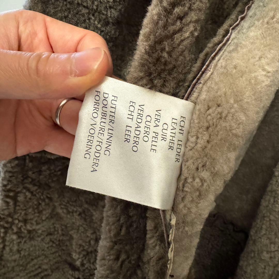 ムートン ブラウン シープ？ ショートコート