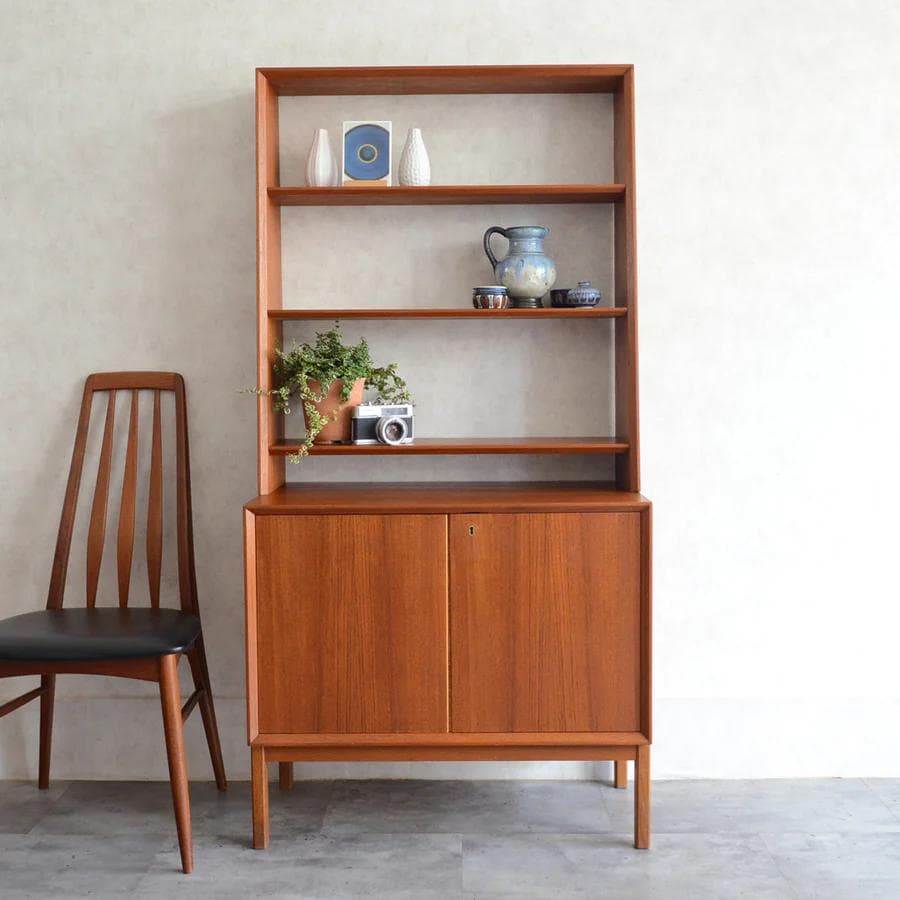 デンマーク ヴィンテージ オープンキャビネット　引き取り割引あり