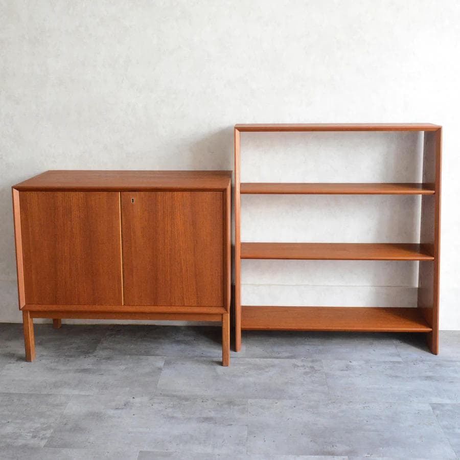 デンマーク ヴィンテージ オープンキャビネット　引き取り割引あり