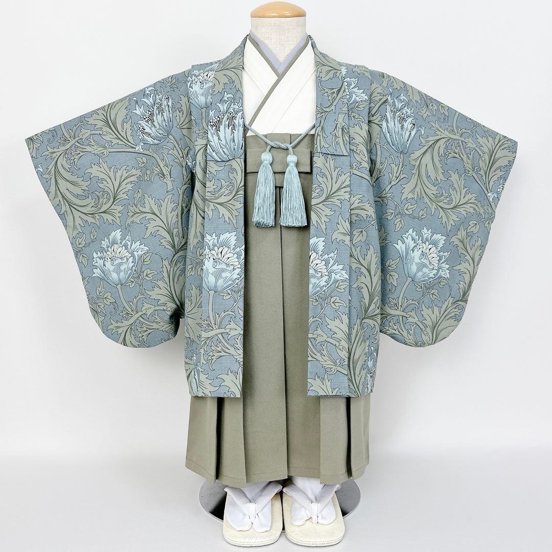 みみみ★［おまとめ］羽織袴3点セット&二部式着物ꕤハンドメイドꕤ七五三