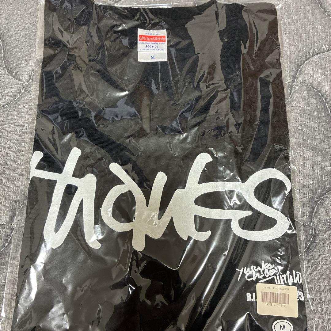 チバユウスケ　thanksTシャツ　Mサイズ献花の会