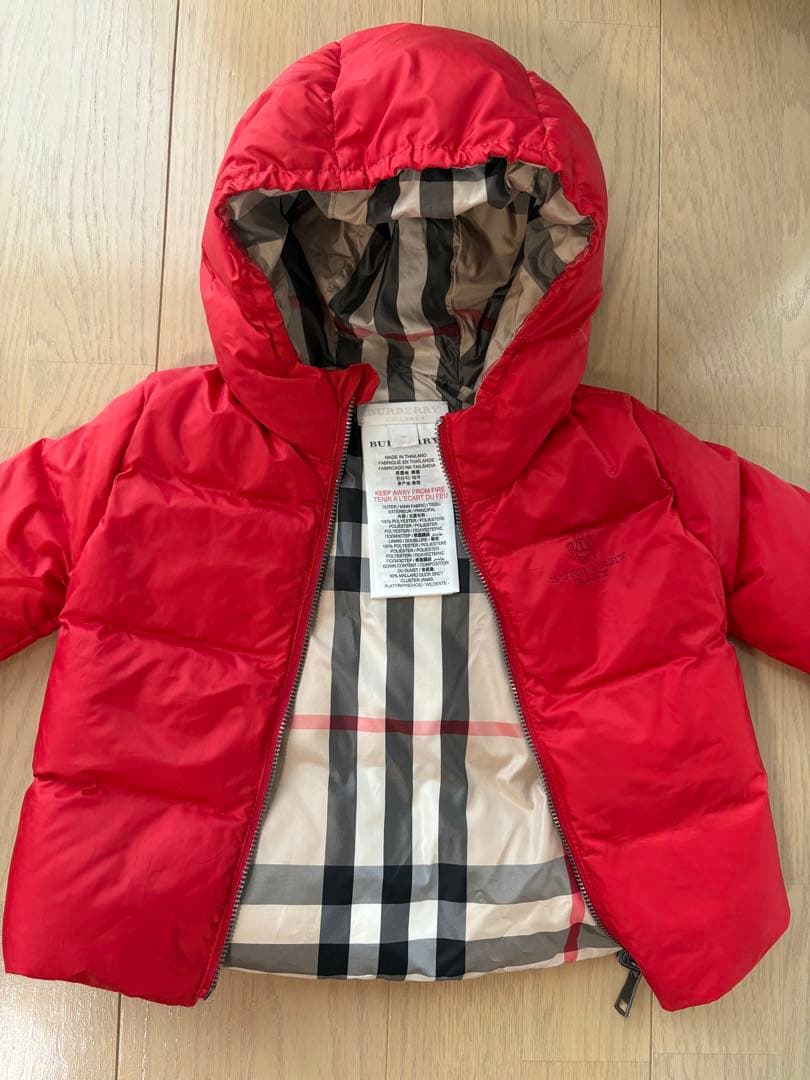 バーバリー ダウン　9M 75cm