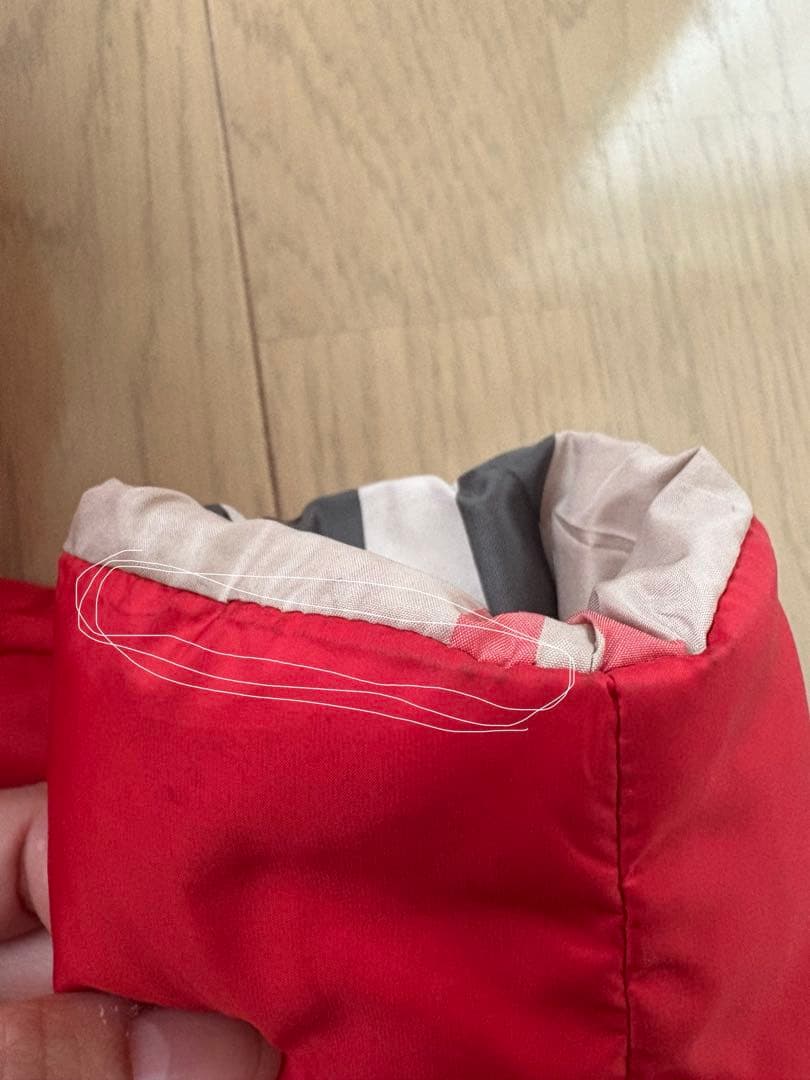 バーバリー ダウン　9M 75cm