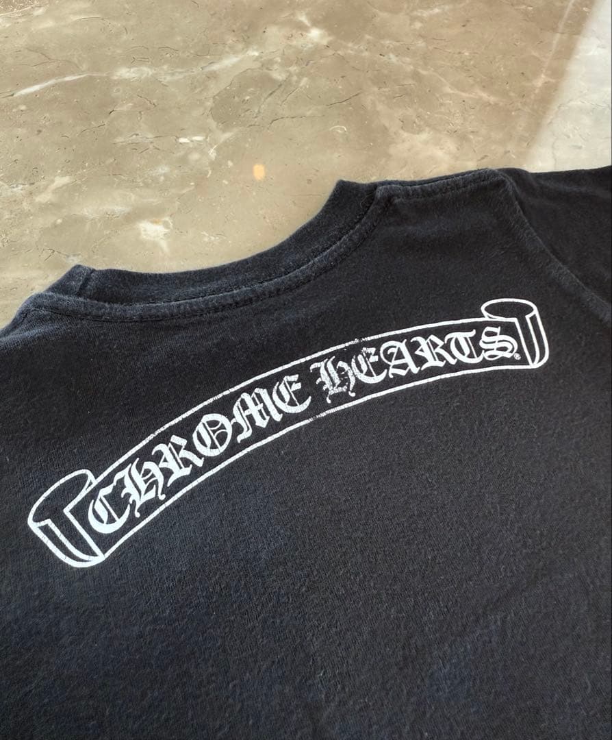 CHROME HEARTS ブラック Tシャツ 2T