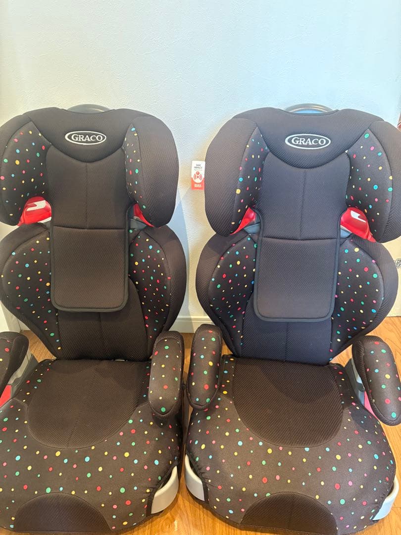 riruru！！ GRACO ジュニアシート 2個セット　双子