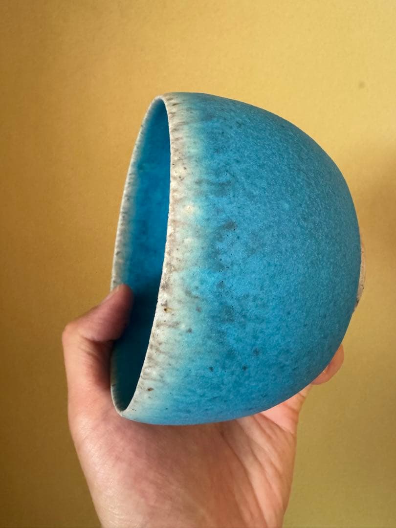 山田想　青茶碗　常滑　人気作家