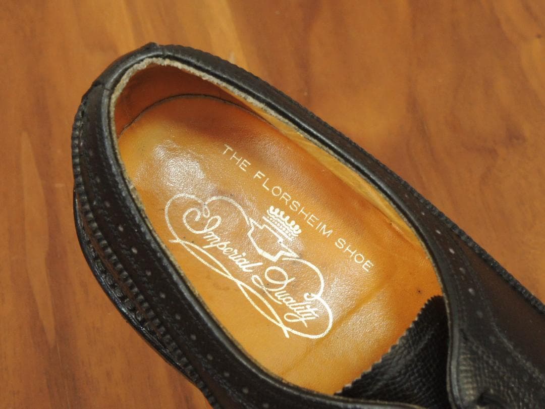 美品　インペリアル　フローシャイム　ケンムール　80年製　8.5　ハイビンテージ